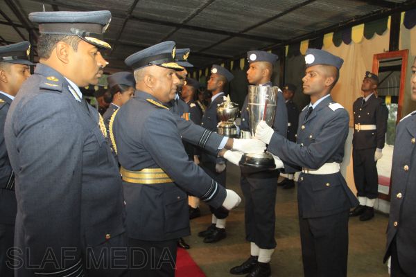 The Commissioning and Passing Out Parade at SLAF Diyatalawa